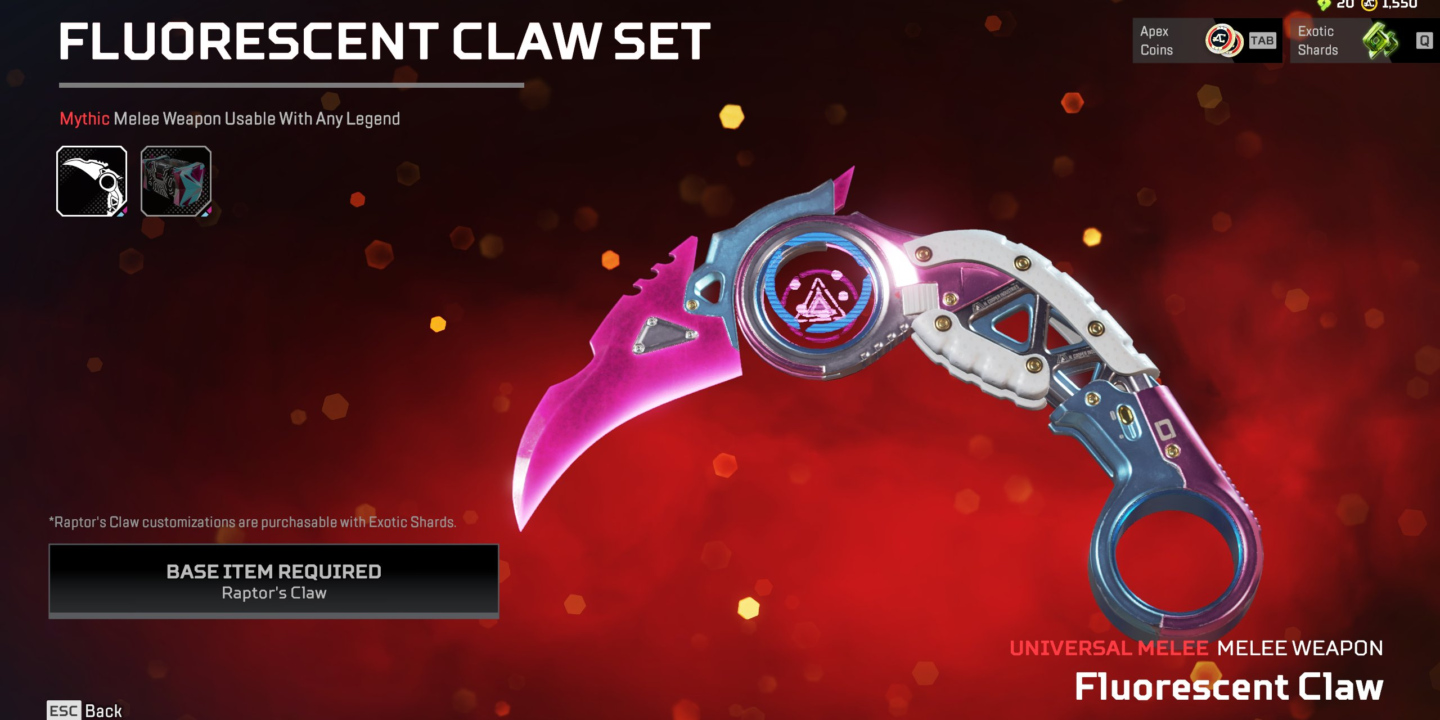 apex legends karambit